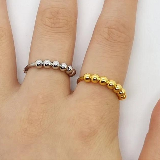 Fidget Ring 12 Rings Jewelry Anthologie Co.